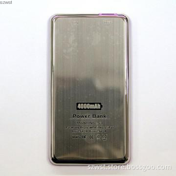 WST 4000mAh S3  portable power bank for mobile phone gift promotion